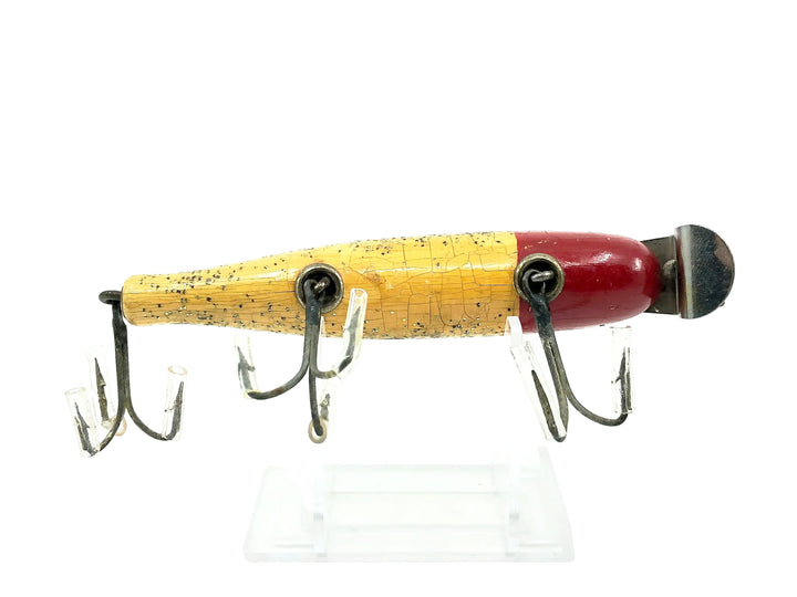 Creek Chub 700 Pikie, Red Head/Flash Color Special Order (non-luminous)- DLT, Very Good Condition