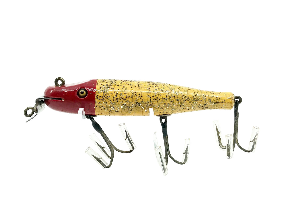 Creek Chub 700 Pikie, Red Head/Flash Color Special Order (non-luminous)- DLT, Very Good Condition