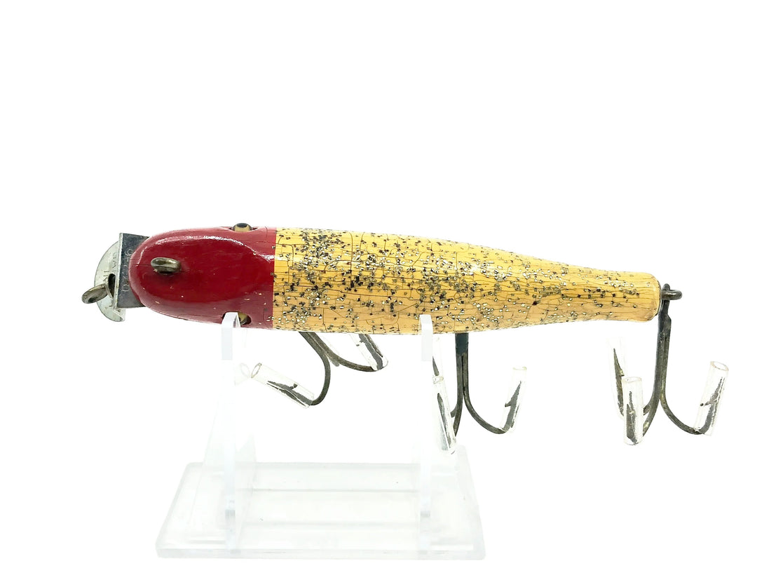Creek Chub 700 Pikie, Red Head/Flash Color Special Order (non-luminous)- DLT, Very Good Condition
