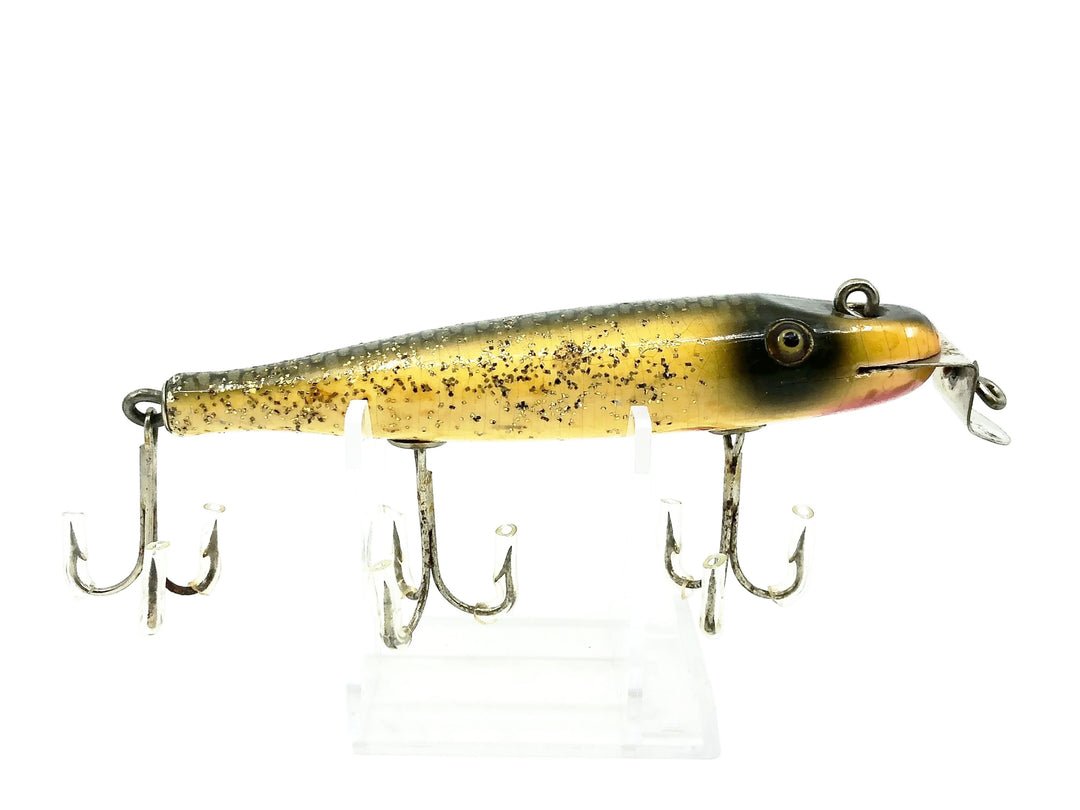 Creek Chub 700 Pikie, 718 Silver Flash Color - Double Line Tie, Early Thin Body