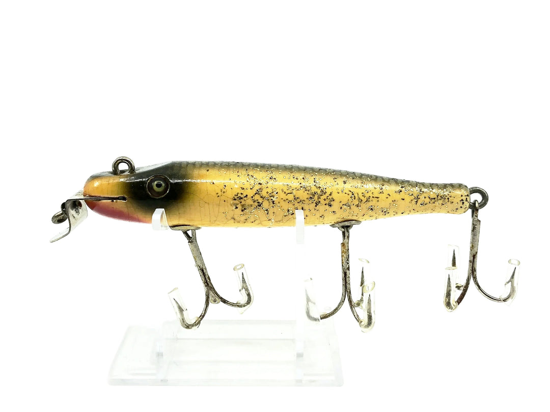 Creek Chub 700 Pikie, 718 Silver Flash Color - Double Line Tie, Early Thin Body