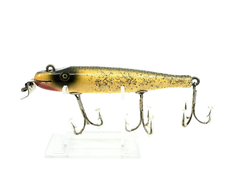 Creek Chub 700 Pikie, 718 Silver Flash Color - Double Line Tie, Early Thin Body