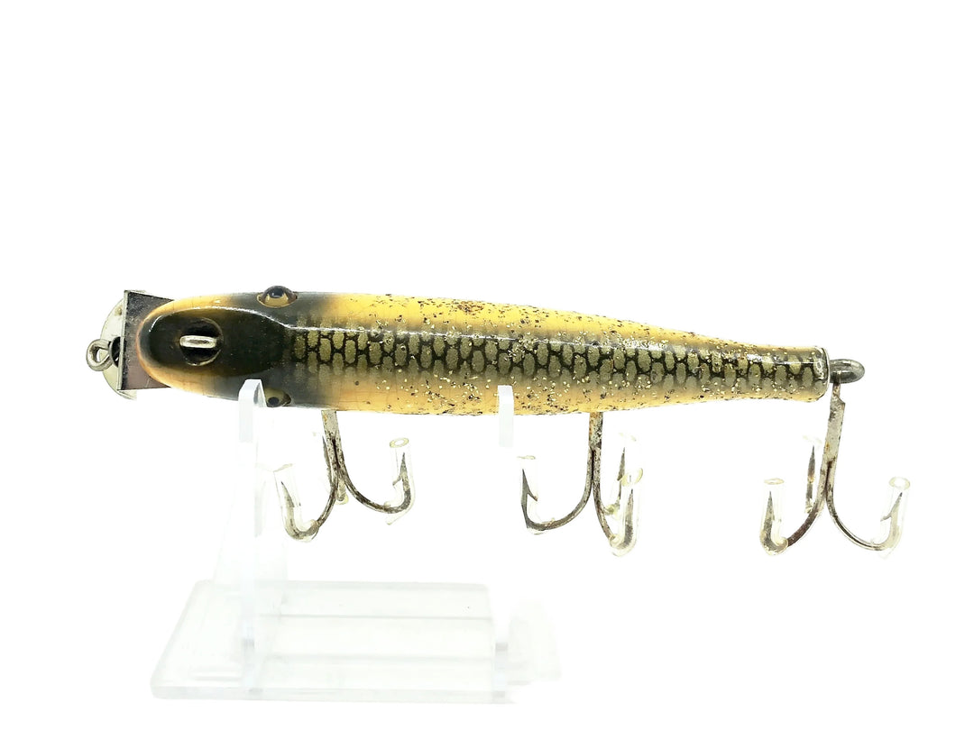 Creek Chub 700 Pikie, 718 Silver Flash Color - Double Line Tie, Early Thin Body