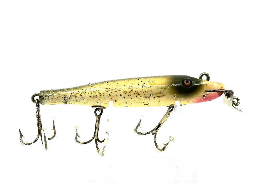 Creek Chub 700 Pikie, 718 Silver Flash Color - Double Line Tie, Early Thin Body