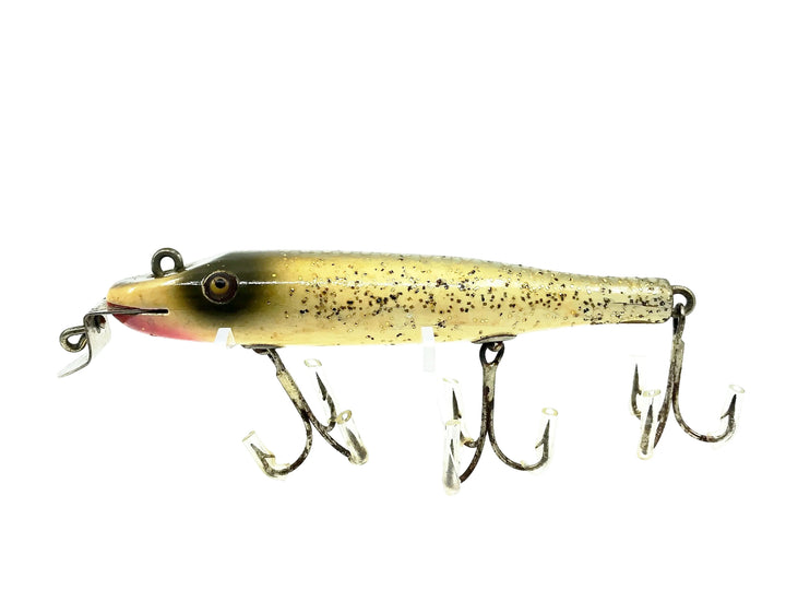 Creek Chub 700 Pikie, 718 Silver Flash Color - Double Line Tie, Early Thin Body