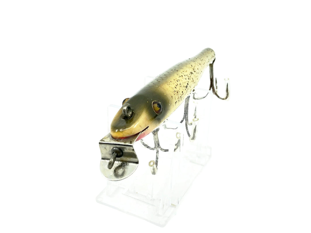 Creek Chub 700 Pikie, 718 Silver Flash Color - Double Line Tie, Early Thin Body