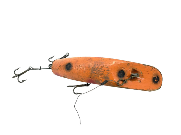 Helin Wooden Flatfish S3, OR Orange/Dots Color