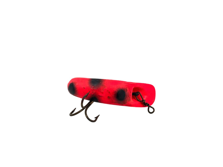 Helin Flatfish F4, RFB Red Fluorescent/Black Dots Color - Plastic