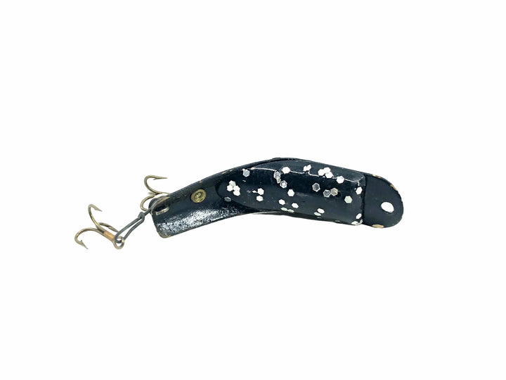 Helin Swimmerspoon 175, BSS Black Silver Speck Color