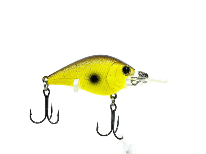 Lucky Craft Flat Mini MR, Chartreuse Rootbeer Color