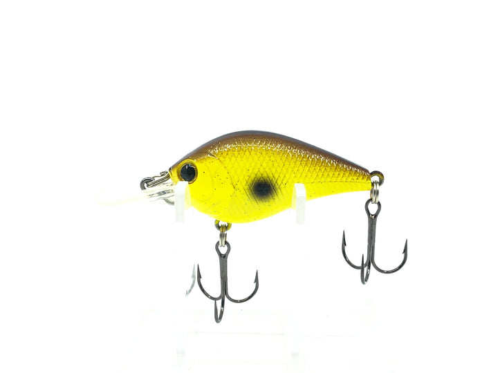 Lucky Craft Flat Mini MR, Chartreuse Rootbeer Color