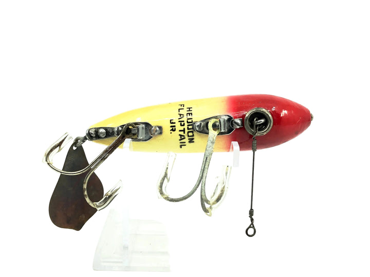 Heddon Flap-Tail Jr. 7110, 9RH Red Head/White Color - Very Good Condition