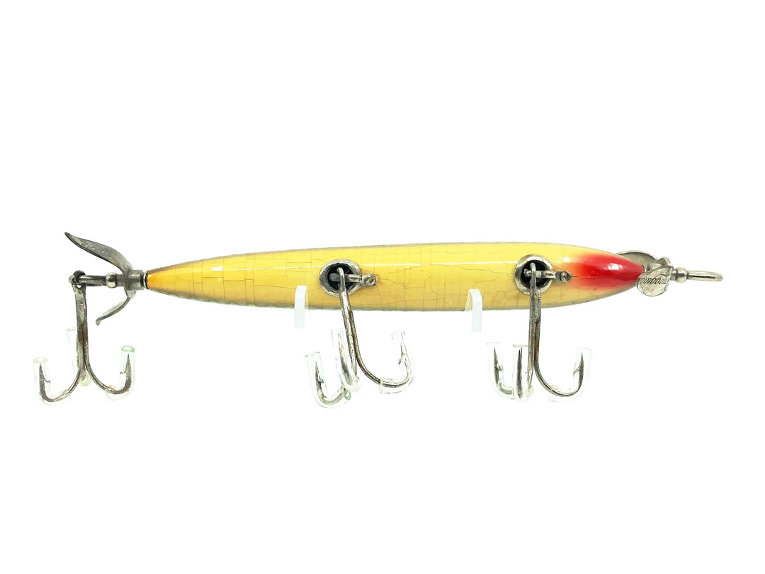 Heddon 130 Torpedo, 9D Green Scale Color - L-Rig, Very Good Condition!