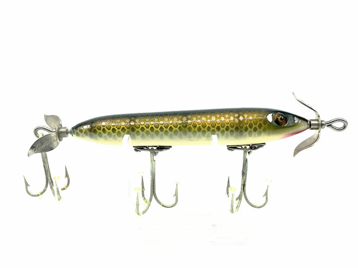 Heddon 130 Torpedo, 9M Pike Scale Color - Very Good Condition