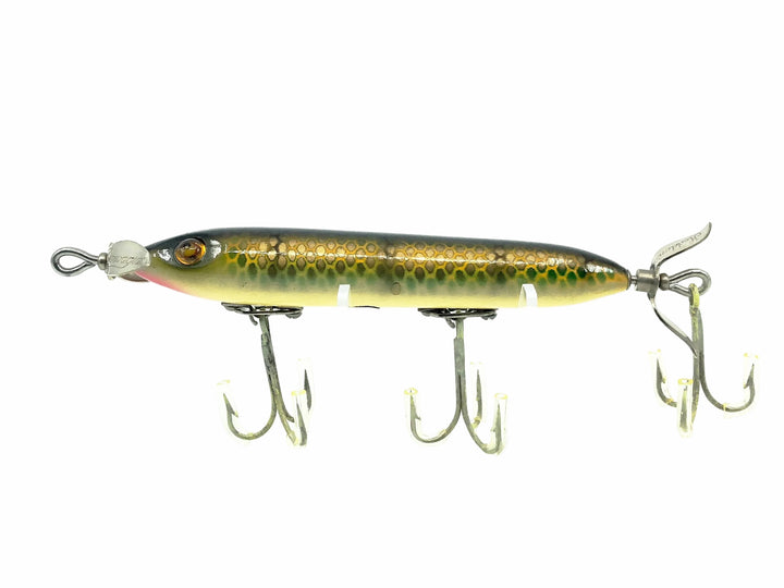 Heddon 130 Torpedo, 9M Pike Scale Color - Very Good Condition