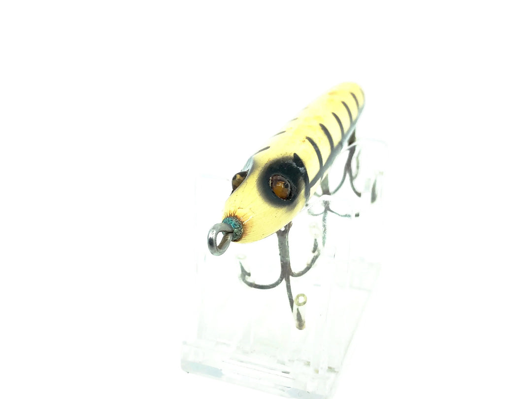 Heddon #30 Salt Water Torpedo, XWB White & Black Shore Minnow Color