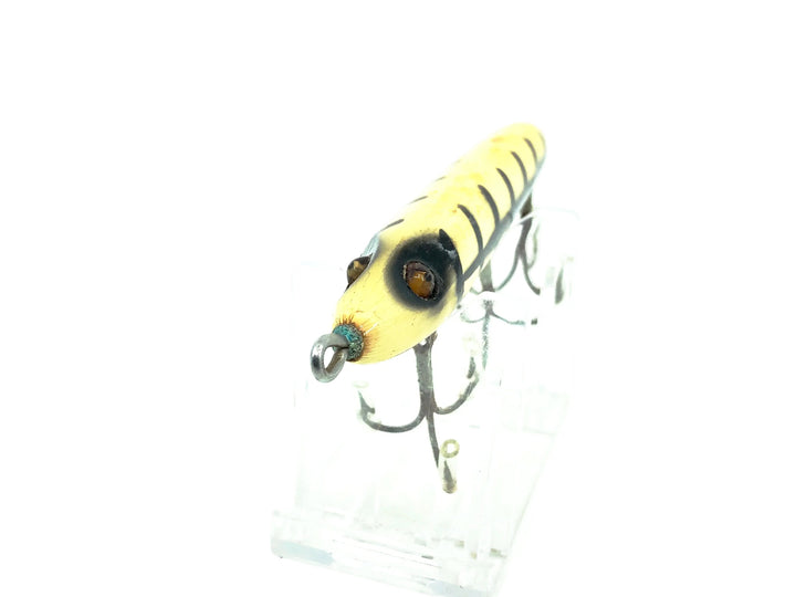 Heddon #30 Salt Water Torpedo, XWB White & Black Shore Minnow Color