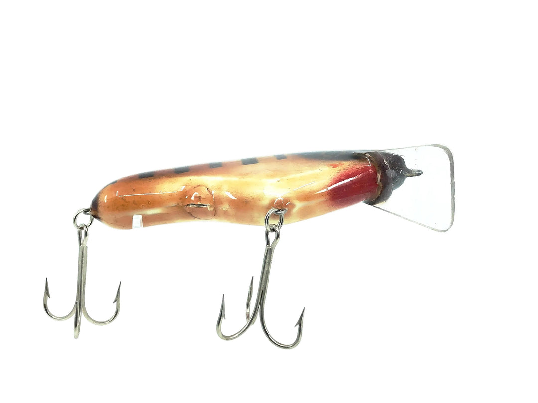 Crane 105 Musky Bait, Brown Perch/White Belly Color