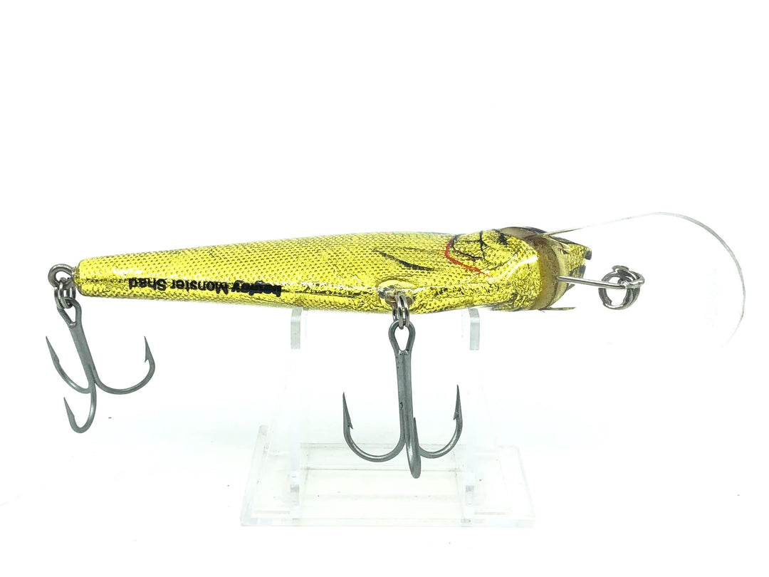 Bagley Monster Shad MSD-GFS Gold Foil Shad Color