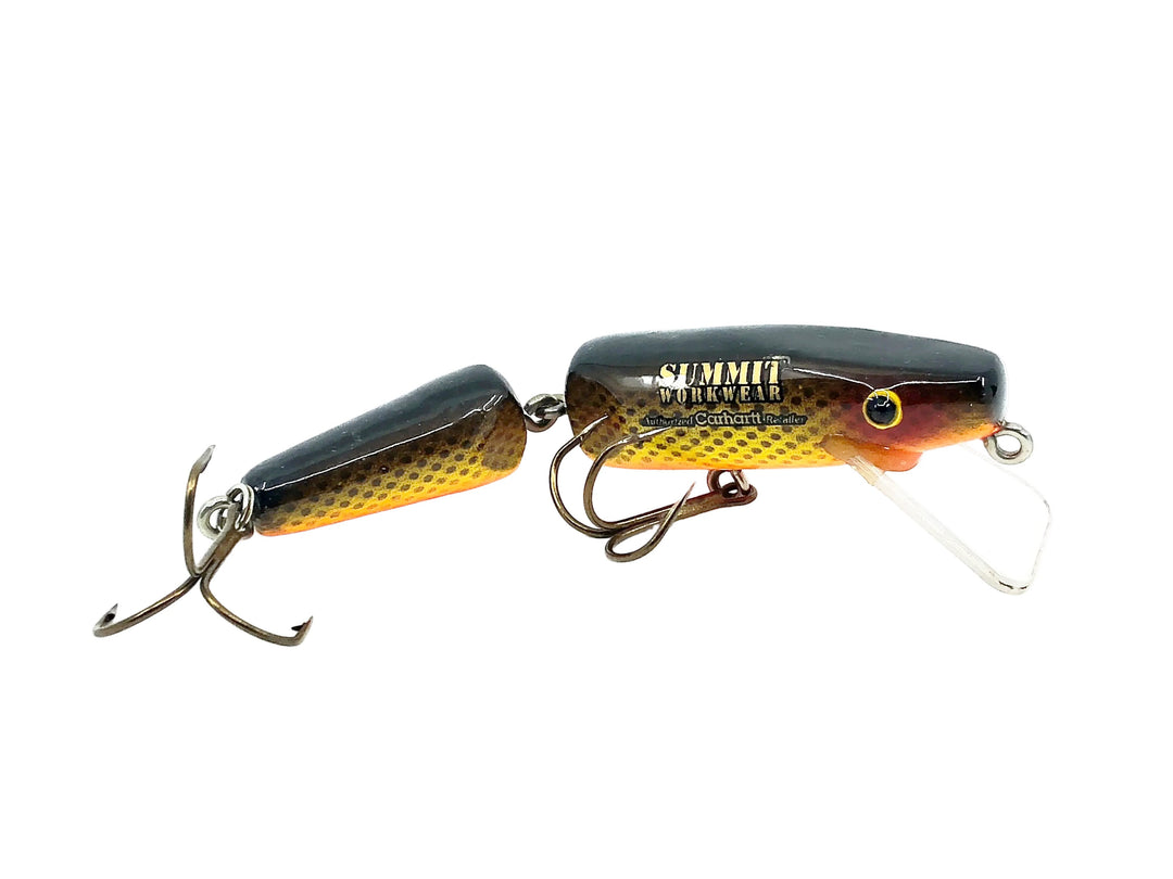 Wiley Jointed 6" Musky Killer, Chartreuse/Brown Scale, Summit Workwear/Carhartt