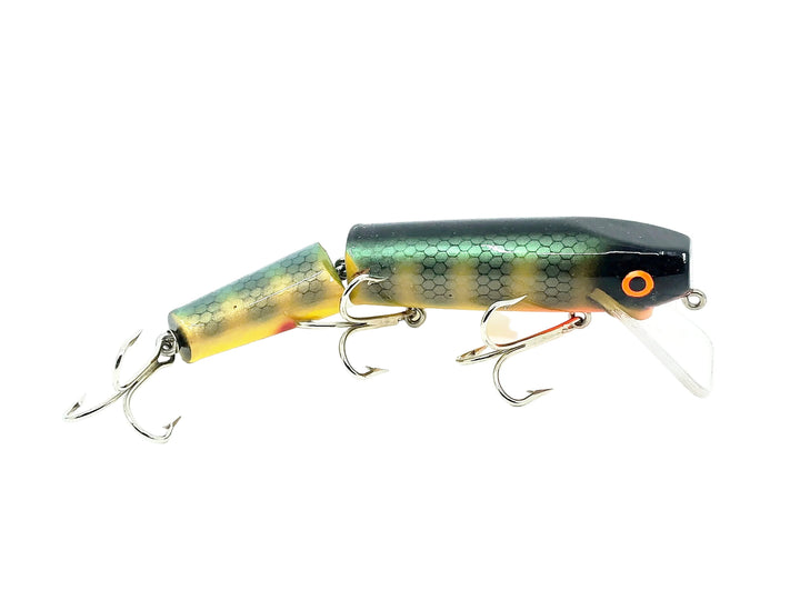 Wiley Jointed 6" Musky Killer, Green Perch Color