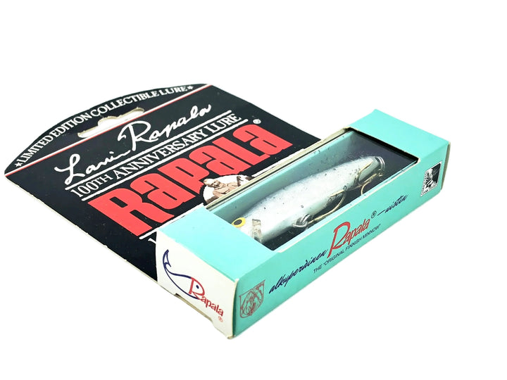Rapala 100th Anniversary Model LR-100, ARR Silver Grey Color with Box