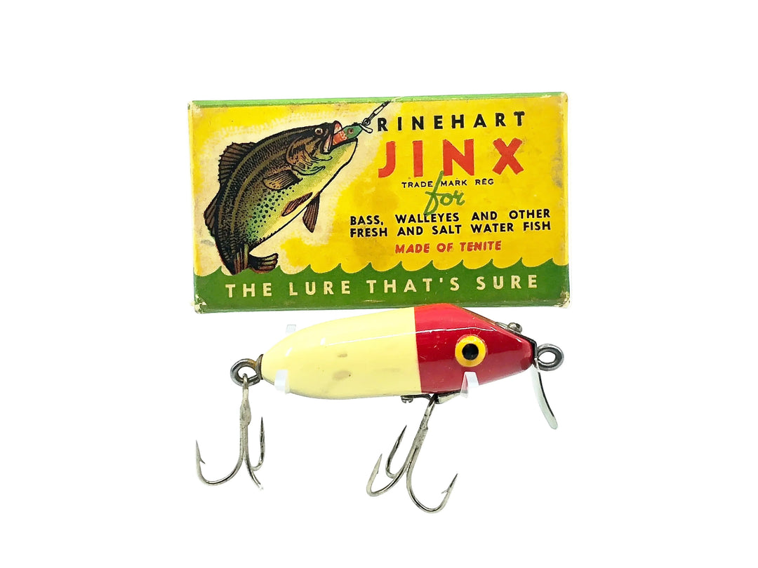 Rinehart Jinx, Red Head/White Color w/Box