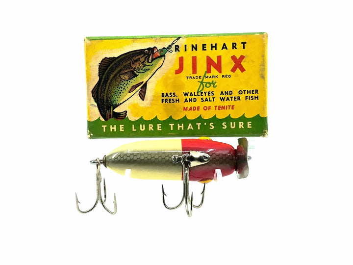 Rinehart Jinx, Red Head/White Color w/Box
