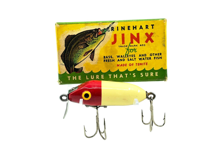 Rinehart Jinx, Red Head/White Color w/Box