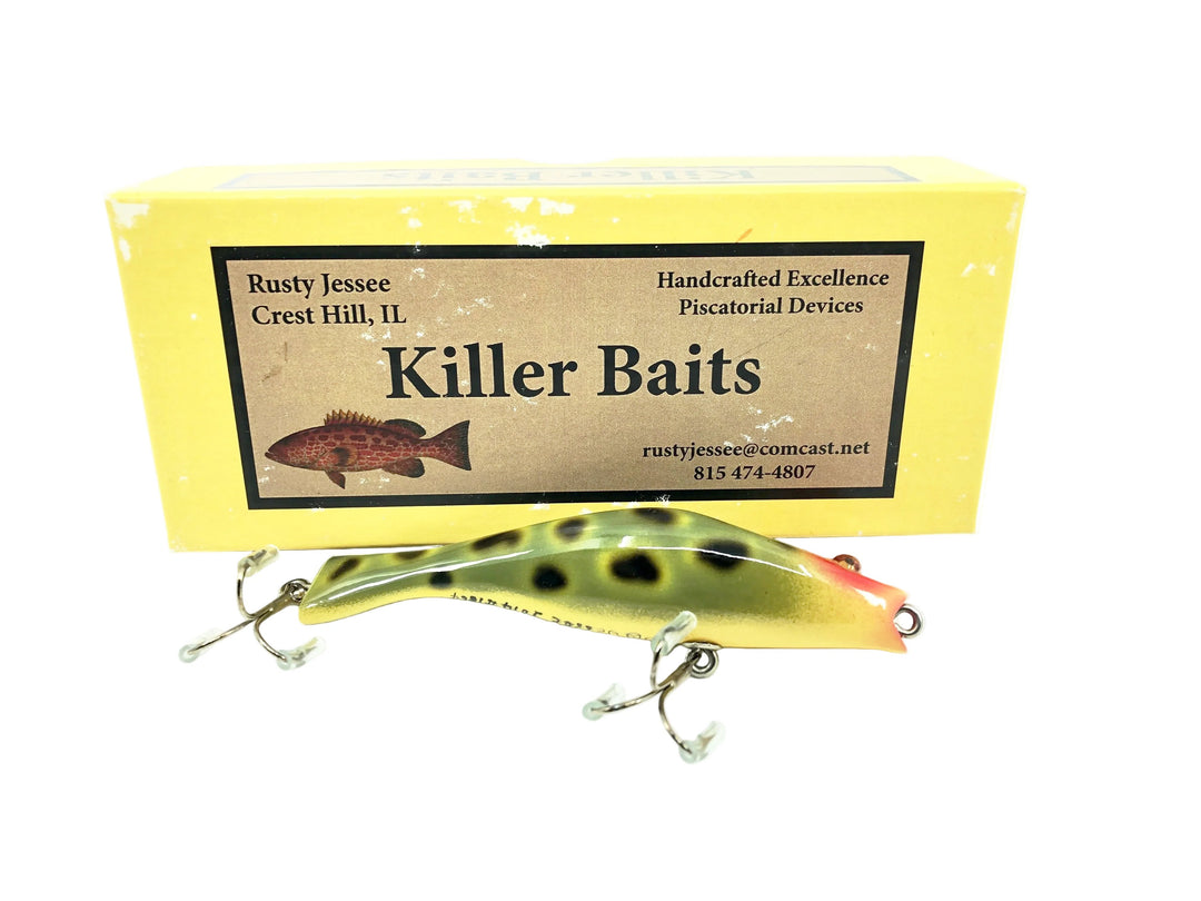 Rusty Jessee Killer Baits 2015 Bullhead Luny Frog Color