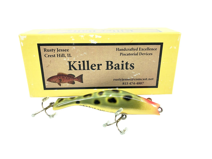 Rusty Jessee Killer Baits 2015 Bullhead Luny Frog Color