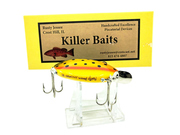 Rusty Jessee Killer Baits Punkinseed, Rainbow Trout Color
