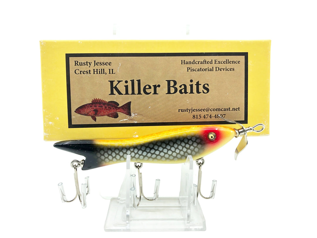 Rusty Jessee Killer Baits Florida Shiner, Silver Scale, 2016