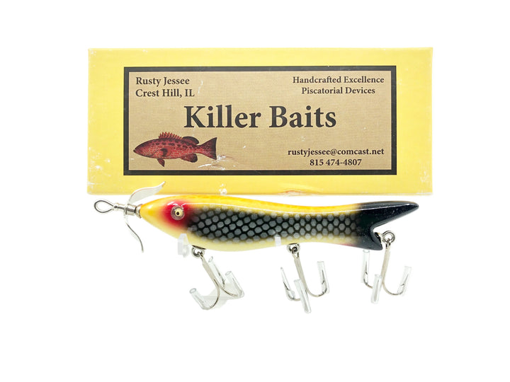 Rusty Jessee Killer Baits Florida Shiner, Silver Scale, 2016