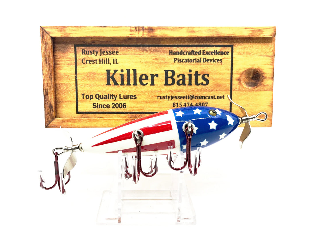Rusty Jessee Killer Baits American Flag 300, 2016 w/Box