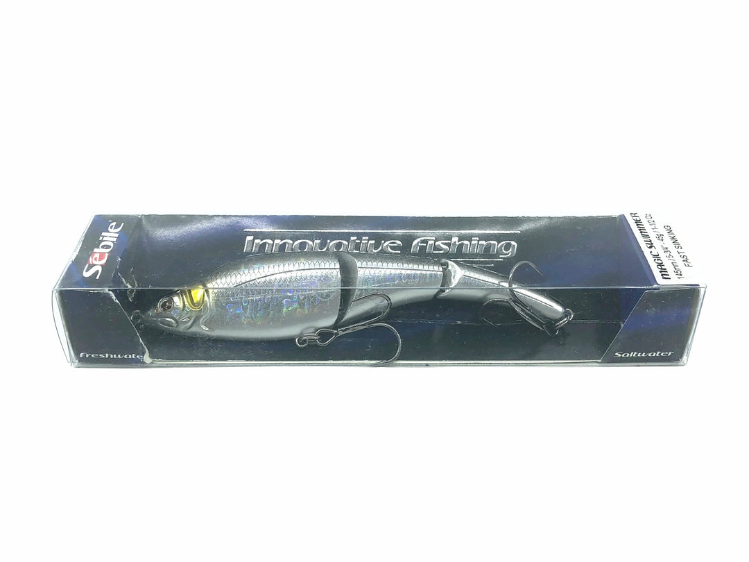 Sebile Magic Swimmer 145 Series Fast Sinker, O Natural Shiner Color