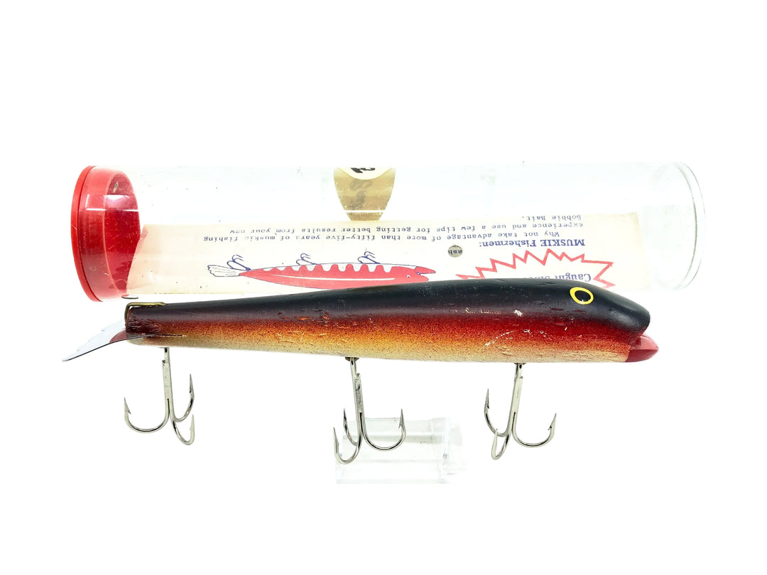 Vintage Bobbie Bait, Rainbow Color w/Tube