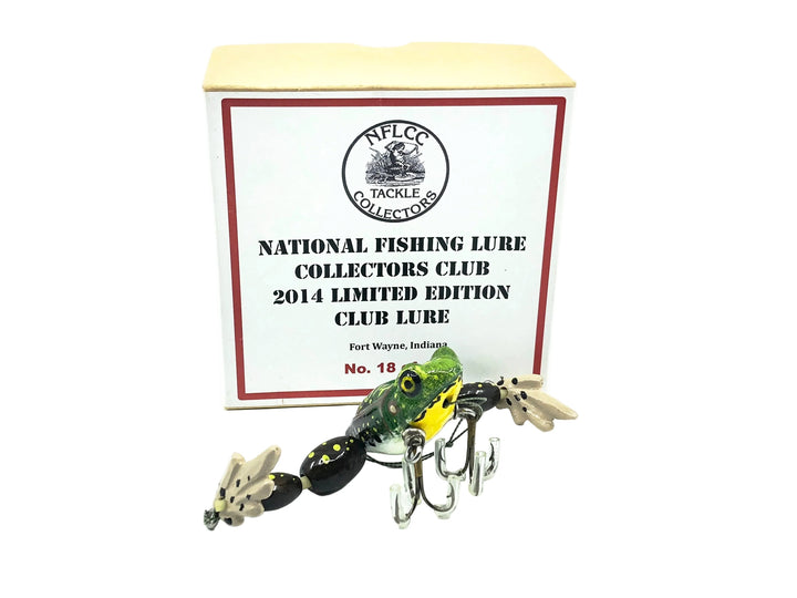 NFLCC Collectors Club 2014 Limited Edition Club Lure Chautauqua Custom Pond Hopper, Brown Bull Frog Color