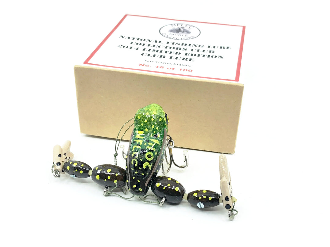 NFLCC Collectors Club 2014 Limited Edition Club Lure Chautauqua Custom Pond Hopper, Brown Bull Frog Color
