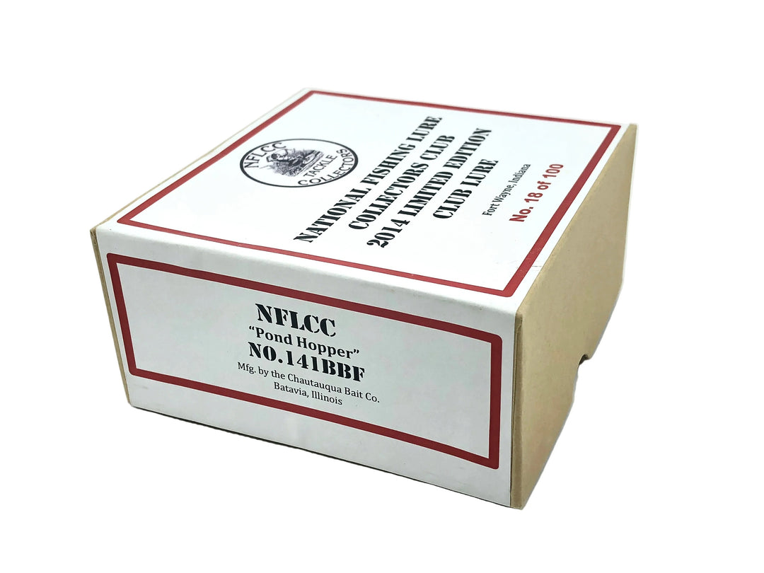 NFLCC Collectors Club 2014 Limited Edition Club Lure Chautauqua Custom Pond Hopper, Brown Bull Frog Color