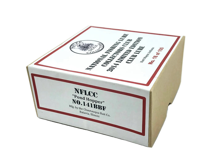 NFLCC Collectors Club 2014 Limited Edition Club Lure Chautauqua Custom Pond Hopper, Brown Bull Frog Color