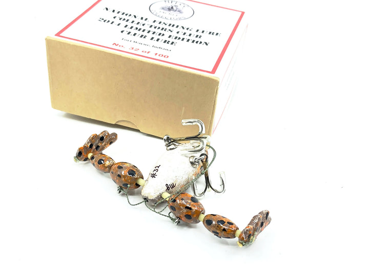 NFLCC Collectors Club 2014 Limited Edition Club Lure Chautauqua Custom Pond Hopper, BBT Brown Toad Color