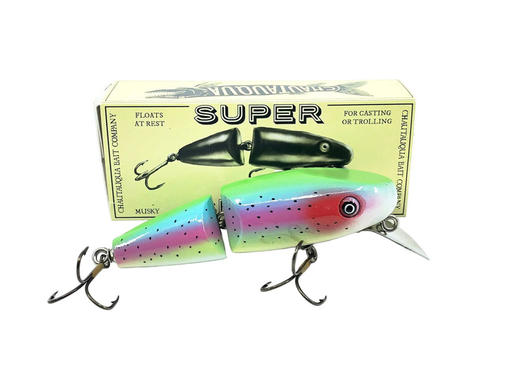 Chautauqua Wooden Super Shark, Rainbow Trout Color - Older 2010s Model