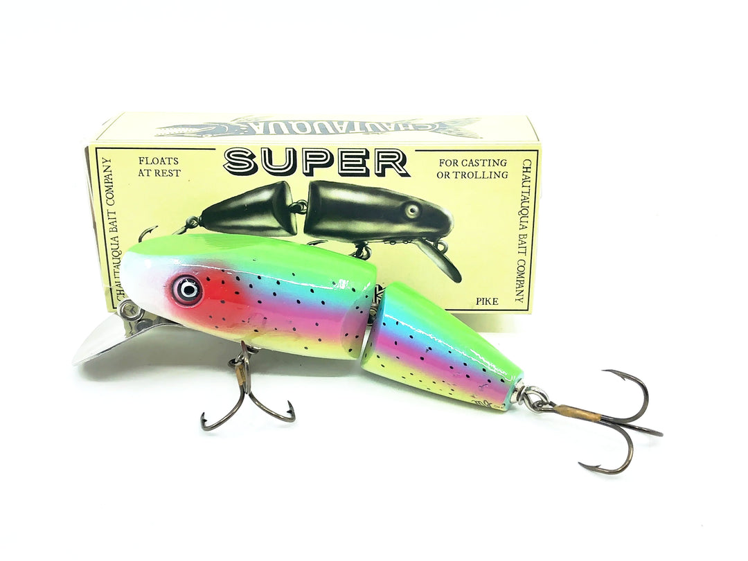 Chautauqua Wooden Super Shark, Rainbow Trout Color - Older 2010s Model
