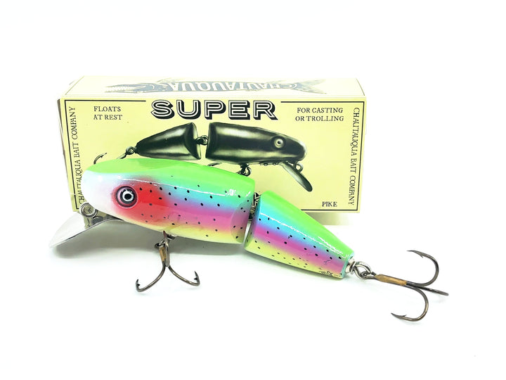 Chautauqua Wooden Super Shark, Rainbow Trout Color - Older 2010s Model