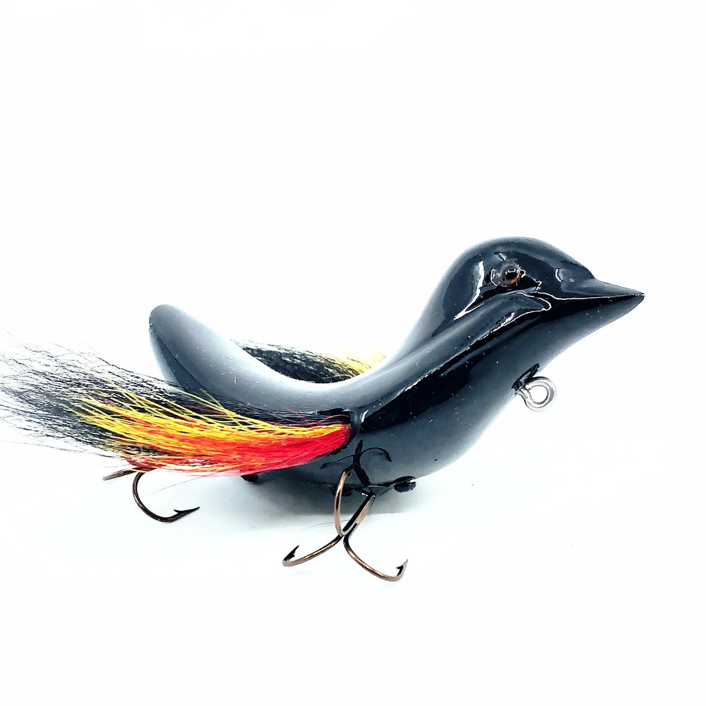black bird fishing lure BLOOMINGTON, ILLINOIS  BASS COMPANY BASS BIRD LURE  BLACKBIRD The Googan Squad Whirly Bird is a versatile inline spinner built to tempt everything from trout to crappie to bass Thornwood Lures Red Wing Blackbird
