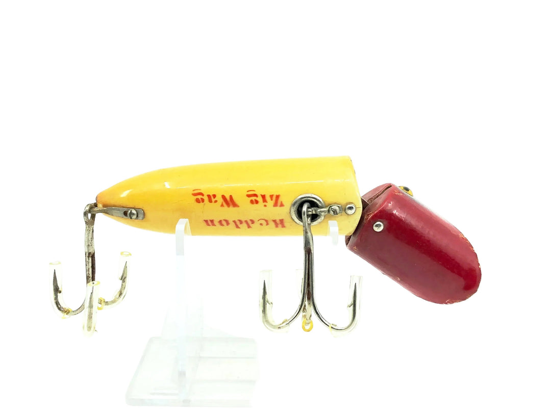Heddon Zig Wag 8300, 9RH Red Head/White Color - L-Rig