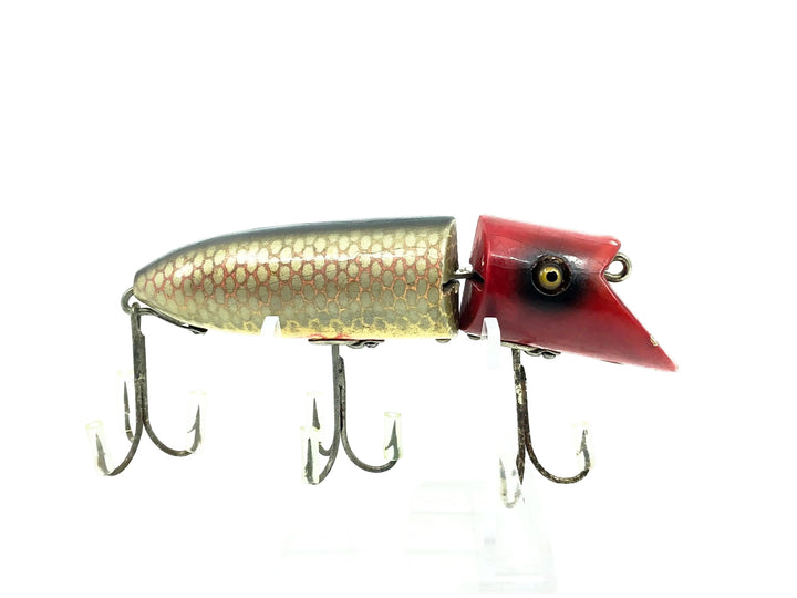 Heddon Zig Wag 8300, 9PRH Shiner Scale/Red Head Color