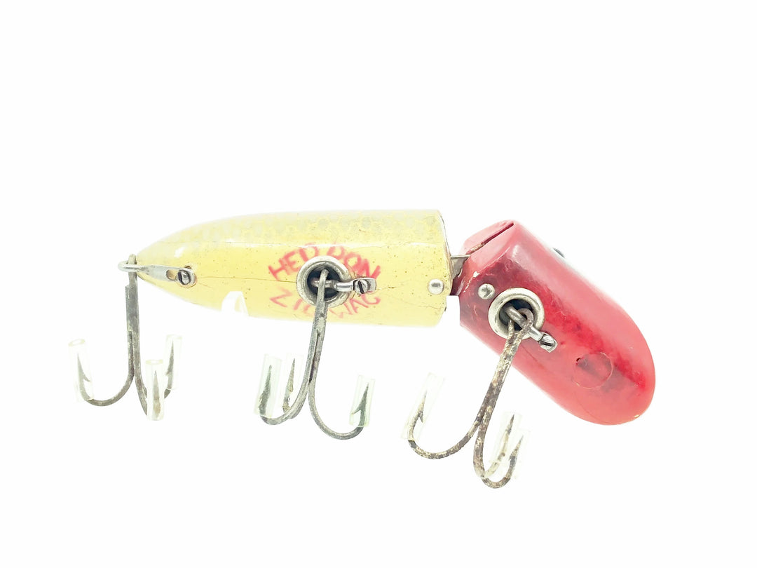 Heddon Zig Wag 8300, 9PRH Shiner Scale/Red Head Color