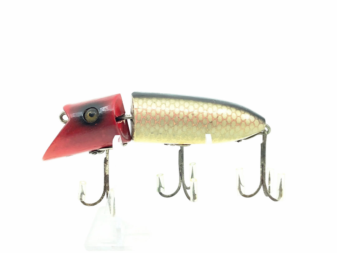 Heddon Zig Wag 8300, 9PRH Shiner Scale/Red Head Color